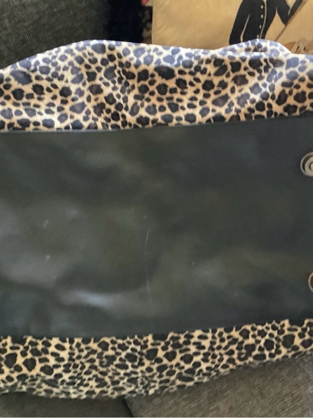 Leopard Print Weekender Duffel Bag from Alfagear - Picture 4 of 5